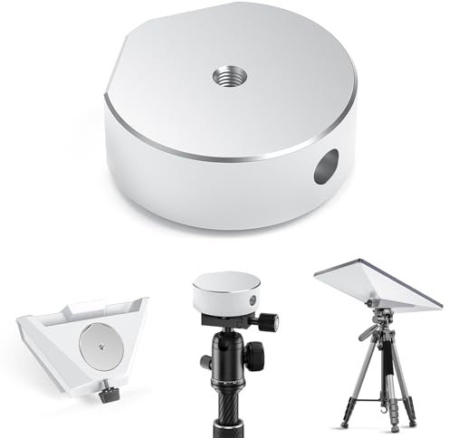 XLTTYWL Starlink Mini-Stativ-Adapter, Mini-Starlink-Halterung mit 1/4-Zoll-20-Gewinde, kompatibel mit Standard-1/4-Zoll-Stativen, Straße, Vans, Wohnmobil, Outdoor, Camping (Für Starlink Mini 2024)