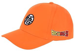 Dragon Ball Z Baseballkappe für Herren, Klassische Hut, Sommermütze, Geschenk für Männer und Jugendliche | Orange