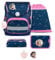 Belmil Compact mit Patches Schulranzen Set 5-teilig mit Brustgurt (405-41/AG/B/S) (Meet Your Horses)