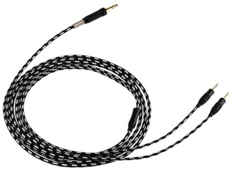 SIVGA Dual 2.5mm to 3.5mm Audio Cable for Headphone, Black
