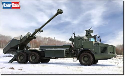 HobbyBoss - 1/35 Archer Artillery System FH77BW L52 - Plastik-Modellbau - Maßstab: 1:35, Grün