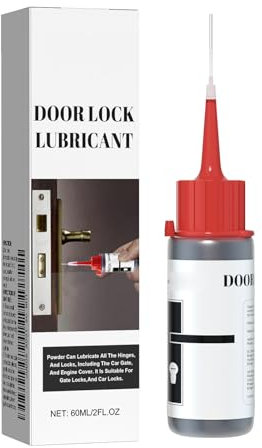 KOAHDE Lock Core Lubricant,Lubricant for Door Locks,Lock Cylinder Lubricant,Multi-Purpose Graphite Lubricants,Treadmill Lubricant Oil,Graphite Spray for Lubricating Door Locks,60ML