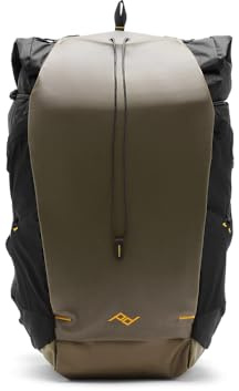 Peak Design Outdoor Backpack 45L, Kelp, Lightweight Internally-Framed Backpack, Ultra Cinch Roll-Top Design, Ideal for Hikes, Camera Carry and Travel, Versatile Backpack for Men and Women