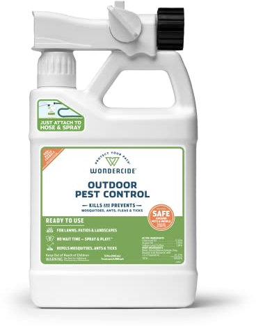 Wondercide Ready-to-Use Natural al Aire Libre Control de plagas Spray – 32oz | Mata y repele 100S de Insectos