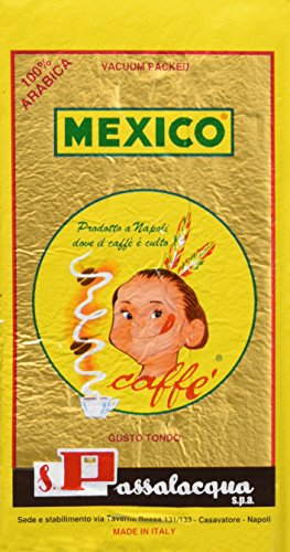 Mexico - Miscela di Caffe', Gusto Tondo - 4 pezzi da 250 g [1 Kg]
