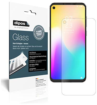 dipos 2x Displayschutzfolie 9H matt für Hisense Infinity U30 | Antireflex, entspiegelnd, bricht und splittert nicht, kein Echtglas, Anti-Shock, kratzfest, blasenfrei, selbstklebend