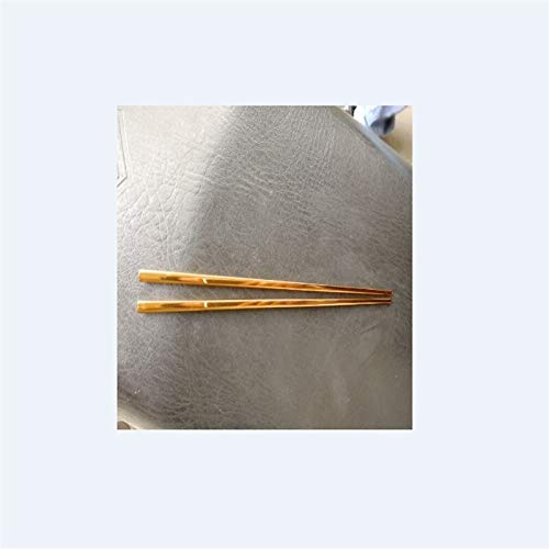 2020 HOT lusso 304 in acciaio inox Piazza bacchette Titanium Gold Rose Sushi Hashi cinese Colorful Bacchette 1 coppia (Color : 1)