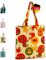 Bunte Köpfe - Kinder Spielzeugtasche für unterwegs, Umhängetasche, Beutel - Made in Germany - Löwen
