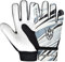 Keeperking Torwarthandschuhe Kinder, Jungen und Mädchen, Junior Fußballhandschuhe Fußball Spielerhandschuhe für Jungen tormannhandschuhe (4,Schwarz-Grau-Weiß)