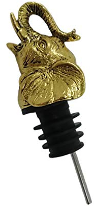 Luxshiny Elephant Wine Pourer Stopper Creative Bottle Caps for Parties and Home Use Fun Design for Easy Pouring Decorative Accessory