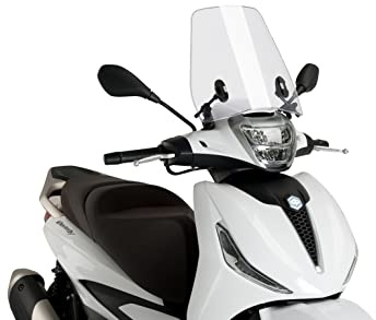 Puig 20260W Urban Rollerscheibe optimierte Aerodynamik, Transparent