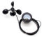 LeTkingok Tower Crane Self-Generating Type Wind Speed Sensor, Display Instrument Unpowered Anemometer