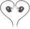 Hidizs MS1-Galaxy IEM Écouteurs Intra-Auriculaires, Ecouteur Filaire, Haute Performance, Double Circuit Magnétique Dynamique, Câble à 2 Broches détachables 0,78 mm, Prise 3,5 mm, sans Micro