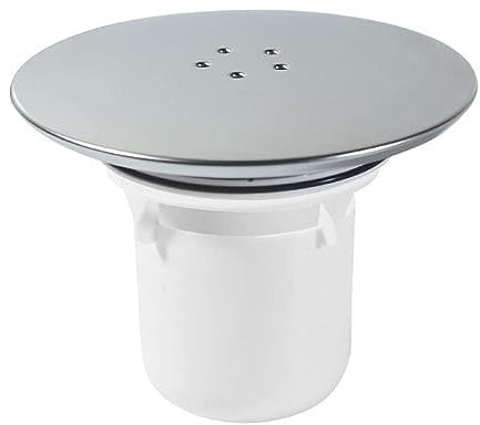 FackLOxc Couvercle de bonde de douche amélioré en plastique pour bonde de douche - Couvercle de siphon de douche de rechange pour bac de douche