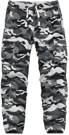 APTRO Cargo Combat Trousers for Men UK Camo Tactical Mens Trousers Work Trousers Cotton Joggers with Multiple Pockets