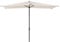 Hespéride - Parasol droit rectangulaire inclinable Loompa blé 2,5 x 2,5 m