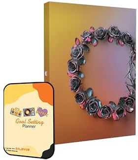 The Rose DUAL Album [Dawn ver. (Deluxe Box Album)]+Pre Order Benefits+BolsVos Exclusive K-POP Inspired Digital Merches (Goal Setting Planner, Sticker Pack)