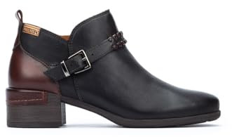 Pikolinos Stiefeletten mit Absatz in Leder Malaga für Frauen Farbe Black