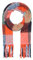 s.Oliver Gemusterter Fransenschal orange 1