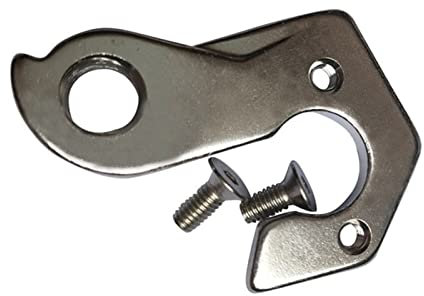 QWETY Patilla De Cambio Mecánica, Gancho Trasero for Bicicleta MTB con Tornillos, desviador Trasero for Bicicleta de montaña, Soporte for Ganchos Traseros, for Btwin, Rockrider, Varios
