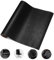 INYEEXUP Kunstleder Selbstklebend Schwarz, 43 x 300cm Wasserdichte Lederflicken Selbstklebend, Selbstklebendes Leder für Sofa, Jacken, Tasche, Möbel, Autositz Reparatur und Renovierung