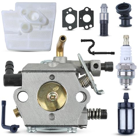 Carburatore per Stihl 024 026 Motosega MS 240 MS 260, ADEFOL Ricambi Accessori Motore Numero Parte OEM WT-194 Kit di Riparazione Carburatore