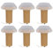 FTVOGUE Solar Bottle String Light Decorative LED Wine Bottle Light Cork, Solar Powered for Christmas Wedding Party Home Decor 6pcs 2.49ft