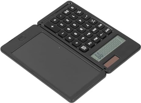 Taschenrechner, Büro-Schreibtischrechner, Solarbetrieben, mit Handschrift-Schreibtafel-Funktion, Notizblöcken, Multifunktionalen Geräuschlosen Tasten, Tasche, Taschenrechner