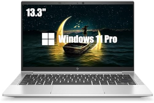HP EliteBook 830 G8 Business Laptop, 13,3 pollici FHD (1920 x 1080), Intel Core i7-1185G7,16 GB RAM, SSD da 512 GB, tastiera US QWERTY Windows 11 Pro (ricondizionato)