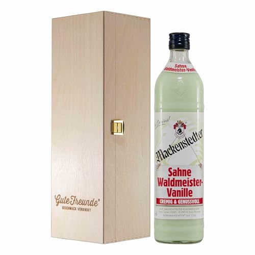 Mackenstedter Waldmeister-Vanille mit Geschenk-Holzkiste