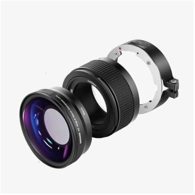 Objectif Macro Grand Angle 18 mm Compatible avec Canon G7X Mark III | Conception 2 en 1, grossissement macro 10X, conception optique HD