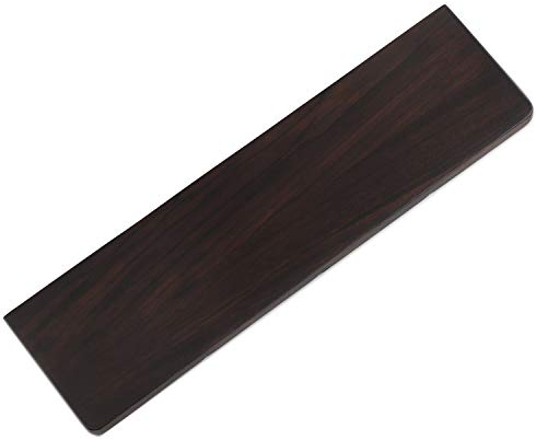 YMDK 60 Keyboard Wrist Rests Ugyen Wood for 60% 61 Mechanical Gaming Keyboard Typing Wrist Support