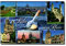 Foto-Magnet Köln am Rhein, Blaue Serie, ca. 8 x 5,4 cm