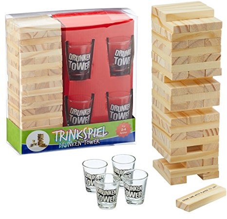Trinkspiel Partyspiel Drunking Tower Drunken f. Party Feier