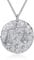 VIKI LYNN Women Girls 925 Sterling Silver Libra Zodiac Star Sign Necklace