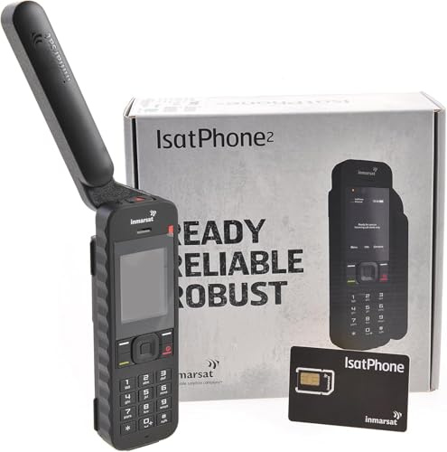Inmarsat IsatPhone 2 mit SIM-Karte und 500 Einheiten/ 365 Tage