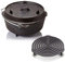 Petromax Feuertopf ft6 (Dutch Oven) Set mit Stapelrost aus Gusseisen
