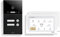 GVS - IP Video Türsprechanlage 2-Familienhaus mit Türöffner, HD Kamera, 2x7 Zoll Monitor & App - Smarte Video Türklingel mit Kamera & Gegensprechanlage (AVS1344A)