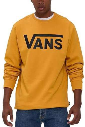 Vans Classic Crew II Maglia di Tuta, Bagliore Dorato, XL Uomo