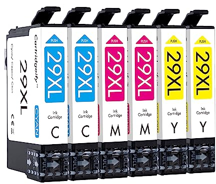 Cartridgeify 29 XL Patronen Kompatibel mit Epson 29 29XL Druckerpatrone Multipack, für Expression Home XP-332 XP-342 XP-352 XP-235 XP-245 XP-255 XP-335 XP-345 XP-355 XP-432 XP-435 XP-442 XP-445 XP-452