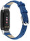 RuenTech Compatible avec les bracelets Fitbit Luxe pour homme et femme, bracelet en cuir fin et fin pour montre connectée Fitbit Luxe