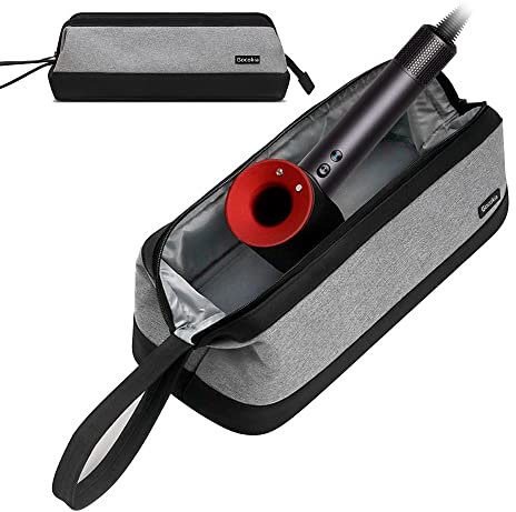 Gocokia Travel Carrying Case Portable Dustproof Storage Bag for Dyson Supersonic/Airwrap Styler Hair Dryer/Hair Curler/Hair Straightener Accessories