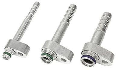 YANGQI yaoqijie #6#8#10 Aluminium Barb Fitting Straight O-Ring Fit For A/C Air Conditioning Compressor Accumulator Radiator lasting