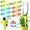 MEISHANG 16PCS Automatische Bewässerung von Pflanzen - Blumen - Garten,TopfpflanzenGarten Pflanzen Blumen Bewässerungssystem,Wasserspender für Pflanzen,Einstellbar Bewässerungssystem