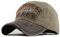 YULOONG Vintage Baseball Cap Stickerei SCHWARZ Washed Denim Trucker Cap 100% Baumwolle Sonnenhut für Männer Frauen Verstellbare Größe Khaki