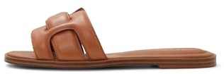 ALDO Elenaa Flache Sandalen für Damen, Mittelbraun, 41 EU