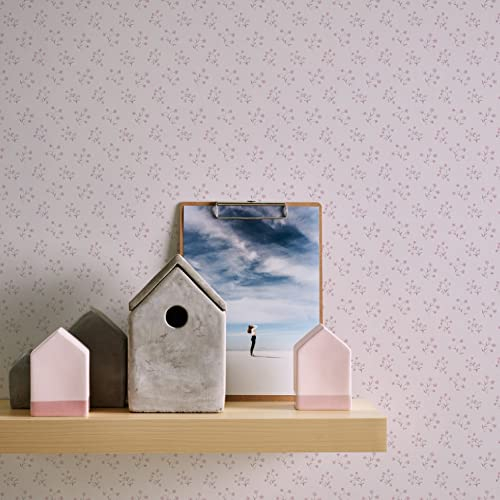 A.S. Création Maison Charme 390743 Non-Woven Wallpaper Cream Pink Beige 10.05 m x 0.53 m Made in Germany