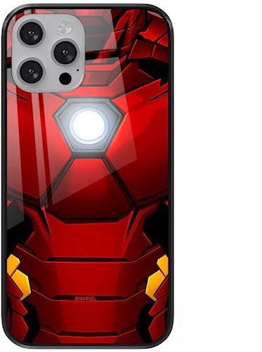 ERT GROUP Funda para teléfono móvil Apple iPhone 13 Pro Original y con Licencia Oficial de Marvel con diseño Iron Man 024 de Vidrio Templado, Adaptado del teléfono móvil, Cubierta Protectora