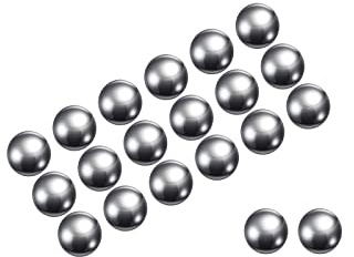 Kozelo 200Stk Präzisionskugeln - [5mm] 316L Edelstahl für Lager Nutzung Solid