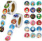 1000Pcs Christmas Sealing Sticker - 18 Design Merry Christmas Label, Xmas Adhesive Gift Tag for Craft Card, Scrapbooking, Jia Envelope, Candy Wrap, Party Decoration - Kid Decal